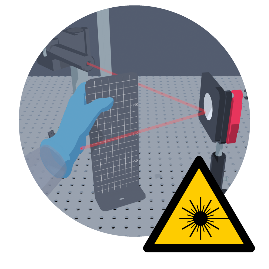Réalité virtuelle Sécurité Laser
